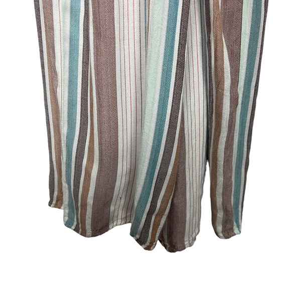 Wild Fable Multicolor Striped Wide Leg Overalls Size Small - Picture 12 of 16